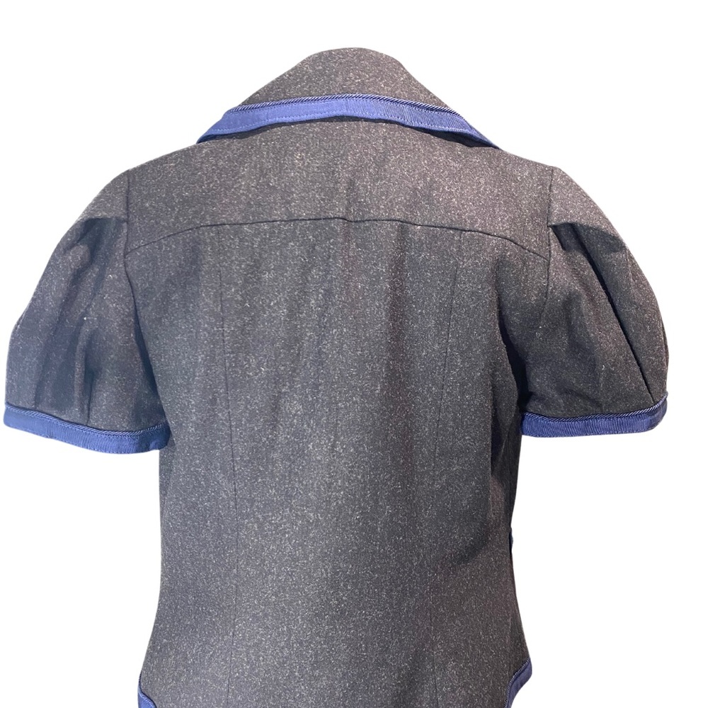 Marc By Marc Jacobs, Cap Sleeve, Black, Jacket Blazer-Size 4 - Picture 2 of 13